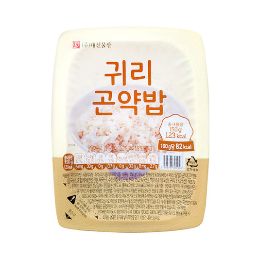 한끼 123kcal 귀리곤약밥 150g